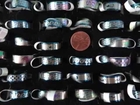 AB men's stainless steel rings bulk jewelry WholesaleSarong.com
