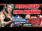 Desbloquear Vince Mcmahon WWE Smackdown vs Raw 2011 PS2