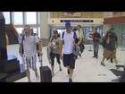 Michael Phelps arrives back on US soil - Olympic Games Rio 2016
