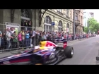 Ferrari engine revving sound - Red Bull Racing Ferrari Budapest, Hungary