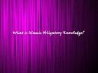 What is Islamic Obligatory Knowledge?