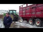 2-Stepping on the farm! Touchless pressure cleaning used on farm equipment 800-666-1992