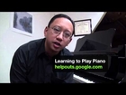 Learning to Play Piano on Helpouts by Google video intro