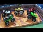 Monster Jam Smash Up Stadium 5-Pack New Casting!