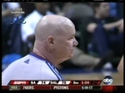 Tim Duncan ejected by Joey Crawford for laughing