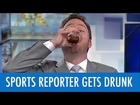 Sports Reporter Drinks On Air After Washington Capitals Loss