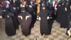 Sexy Muslim WOMEN in BURKAS and NIQABS perform an EROTIC DANCE that is guaranteed to get any Muslim MALE pulse racing with LUST.