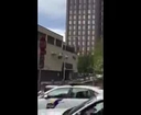Suicide.. Person jumps from building to their death. R.Kelly