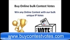 Buy Votes to Win Online Contest