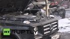 Russia: See the charred remains of luxury car collection