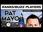 2016 Fantasy Football Rankings Update: Buzz Players, News & Injuries