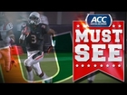 ACC Must See Moment | MIA WR Stacey Coley Turns on the Jets for 81-Yard TD | ACCDigitalNetwork