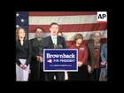 Republican Sen. Sam Brownback says he is running for president in 2008