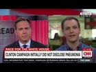 Tapper Grills Clinton Campaign Mgr About Not Disclosing Pneumonia Until Being ‘Forced To’