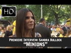 Sandra Bullock Interview, Minions World Premiere (2015),