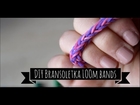DIY Bransoletka Loom Bands ♥ Metoda na palcach i długopisach ♥ Bardzo szybkie i proste ♥