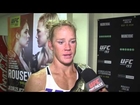 UFC 193: Holly Holm Backstage Interview