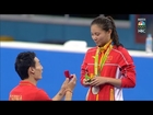 Chinese diver He Zi gets silver ... and a diamond