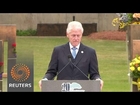 Bill Clinton honors Oklahoma City bombing victims on 20th anniversary
