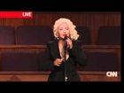 Christina Aguilera, menstruation on live !!!