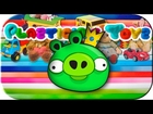☆Play doh angry birds (King Pig), пластилиновая птичка, kids toy, лепка для детей.