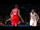 Kevin Durant and Brook Lopez Square Off in Brooklyn