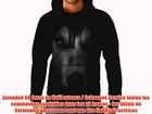Wellcoda | 5XL-de Hoodie NOUVEAU Top Design graphique unique de Sibérie Husky Dog Big Face