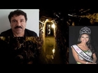 Secret TUNNELS of El Chapo Guzman's used to escape with his QUEEN WIFE from police before arrest