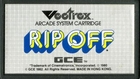 Classic Game Room - RIP OFF review for Vectrex