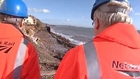 Transport Secretary visits Dawlish coastline after flooding