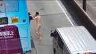 Hong Kong policewoman subdues streaker