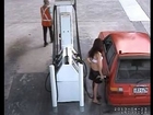 Lady Caught Stealing Gas Fail - Gas Station Gas Thief