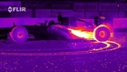 Formula 1 Car Looks Unbelievable Under Thermal Imaging