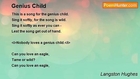 Langston Hughes - Genius Child