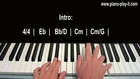 Titanium piano tutorial by David Guetta