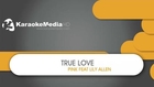 Pink, Lily Allen - True Love - KARAOKE HQ