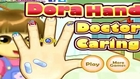 Dora The Explorer Dora hand doctor caring Game Online Games