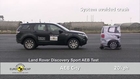Land Rover Discovery Sport - AEB Test 2014