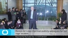Korean Air Lines Chairman Publicly Apologizes for 'nut Rage' Incident