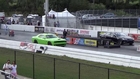 Tesla Car destroys a Dodge Challenger Hellcat in a drag race! World Record