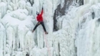 Ice climber becomes first to ascend frozen Niagara Falls