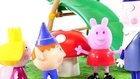 Play Doh Ben & Holly's Delivery Truck Peppa Pig Wise Elf Playdough Ice Cream DCTC Toy Epis