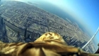 Rare eagle flies from top of world's tallest building