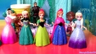 Queen Elsa Magiclip Disney Frozen Dolls Princess Anna Play Doh Design a Dress for Elsa Magic Clip
