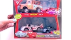 Unboxing Pixar Disney Toys Cars 2 collection, race track videos  Mater, Lightning McQueen