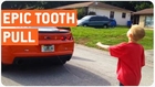 Chevy Camaro Pulls Kid's Tooth | Coolest Dad Around