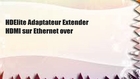 HDElite Adaptateur Extender HDMI sur Ethernet over