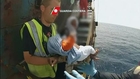 Baby rescued from immigrant ship