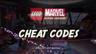 LEGO Marvel Super Heroes - Cheat codes