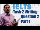 IELTS Writing Task 2 strategies and example essay PART 1 FULL